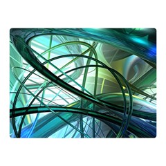 Abstract Double Sided Flano Blanket (Mini) 