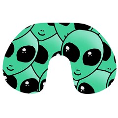 Alien Travel Neck Pillows by Sapixe