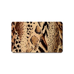 Animal Fabric Patterns Magnet (name Card) by Sapixe