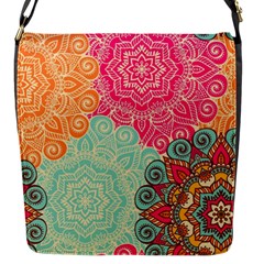 Art Abstract Pattern Flap Messenger Bag (s)