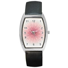 Art Abstract Art Abstract Barrel Style Metal Watch