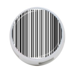 Barcode Pattern 4-port Usb Hub (one Side)