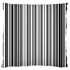 Barcode Pattern Large Cushion Case (one Side)