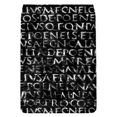 Antique Roman Typographic Pattern Flap Covers (s)  by dflcprints