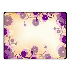 Background Floral Background Double Sided Fleece Blanket (small)  by Sapixe