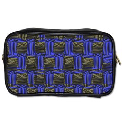 Basket Weave Toiletries Bags 2-side