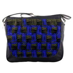 Basket Weave Messenger Bags