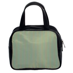 Background Pattern Green Classic Handbags (2 Sides)