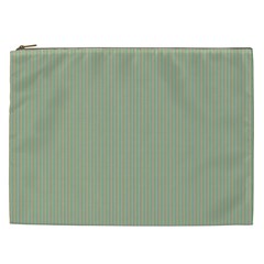 Background Pattern Green Cosmetic Bag (xxl) 