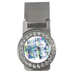 Background Color Circle Pattern Money Clips (cz)  by Sapixe