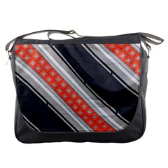 Bed Linen Microfibre Pattern Messenger Bags by Sapixe