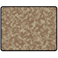 Camouflage Tarn Texture Pattern Fleece Blanket (medium) 