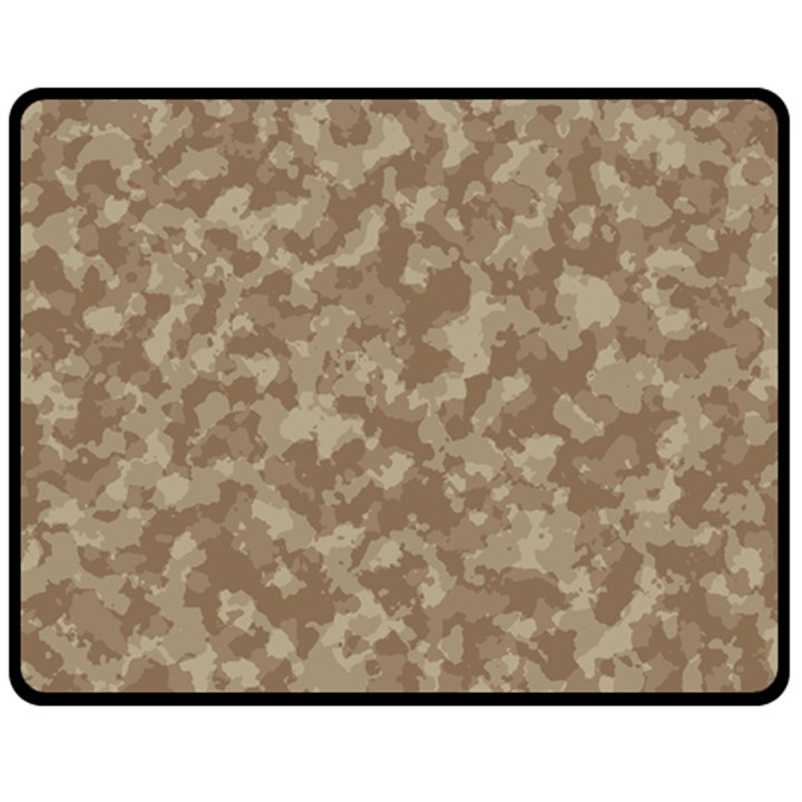 Camouflage Tarn Texture Pattern Fleece Blanket (Medium) 