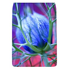 Blue Flowers With Thorns Flap Covers (S) 