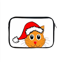 Cat Christmas Cartoon Clip Art Apple Macbook Pro 15  Zipper Case by Sapixe