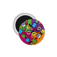 Cartoon Pattern 1 75  Magnets