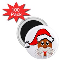Child Of Artemis Christmas Animal Clipart 1 75  Magnets (100 Pack) 