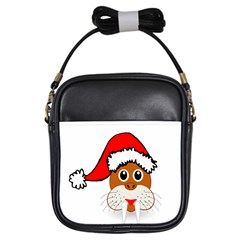 Child Of Artemis Christmas Animal Clipart Girls Sling Bags