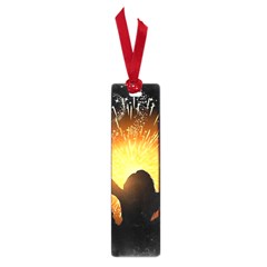 Celebration Night Sky With Fireworks In Various Colors Small Book Marks by Sapixe