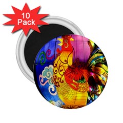 Chinese Zodiac Signs 2 25  Magnets (10 Pack)  by Sapixe