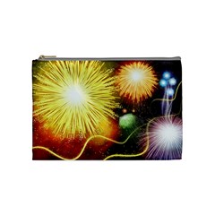 Celebration Colorful Fireworks Beautiful Cosmetic Bag (medium) 