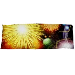 Celebration Colorful Fireworks Beautiful Body Pillow Case (dakimakura) by Sapixe