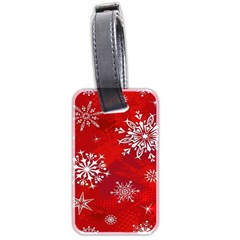 Christmas Pattern Luggage Tags (two Sides) by Sapixe