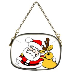 Christmas Santa Claus Chain Purses (one Side)  by Sapixe