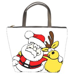 Christmas Santa Claus Bucket Bags by Sapixe