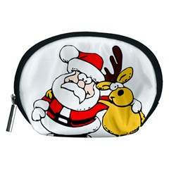 Christmas Santa Claus Accessory Pouches (medium)  by Sapixe