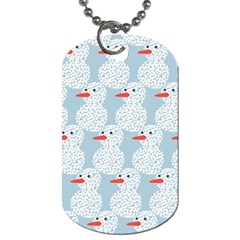 Christmas Wrapping Papers Dog Tag (one Side) by Sapixe