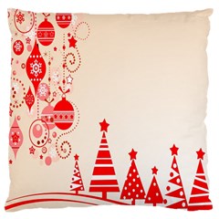 Christmas Clipart Wallpaper Large Cushion Case (two Sides) by Sapixe