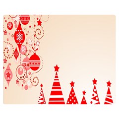 Christmas Clipart Wallpaper Double Sided Flano Blanket (medium)  by Sapixe