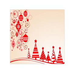 Christmas Clipart Wallpaper Small Satin Scarf (square) by Sapixe