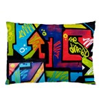 Urban Graffiti Movie Theme Productor Colorful Abstract arrows Pillow Case 26.62 x18.9  Pillow Case