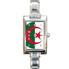 Roundel Of Algeria Air Force Rectangle Italian Charm Watch by abbeyz71