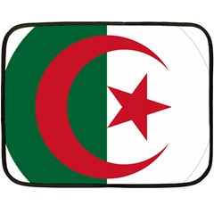 Roundel Of Algeria Air Force Double Sided Fleece Blanket (mini)  by abbeyz71