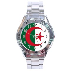 Roundel Of Algeria Air Force Stainless Steel Analogue Watch by abbeyz71