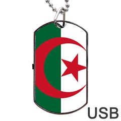 Roundel Of Algeria Air Force Dog Tag Usb Flash (two Sides) by abbeyz71