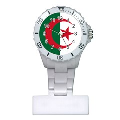 Roundel Of Algeria Air Force Plastic Nurses Watch by abbeyz71