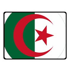 Roundel Of Algeria Air Force Double Sided Fleece Blanket (small)  by abbeyz71