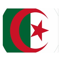 Roundel Of Algeria Air Force Double Sided Flano Blanket (large)  by abbeyz71