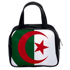 Roundel Of Algeria Air Force Classic Handbags (2 Sides) by abbeyz71