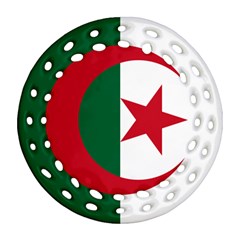 Roundel Of Algeria Air Force Ornament (round Filigree) by abbeyz71