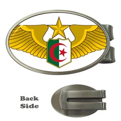 Badge Of The Algerian Air Force  Money Clips (oval)  by abbeyz71