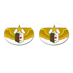 Badge Of The Algerian Air Force  Cufflinks (oval) by abbeyz71