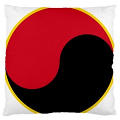 Roundel Of Angolan Air Force Standard Flano Cushion Case (one Side) by abbeyz71