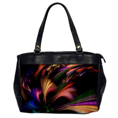 Color Burst Abstract Office Handbags