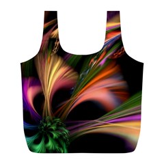 Color Burst Abstract Full Print Recycle Bags (l)  by Sapixe