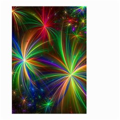 Colorful Firework Celebration Graphics Small Garden Flag (two Sides) by Sapixe